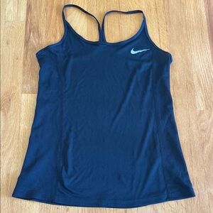Nike black Fitted Sports Tank Top